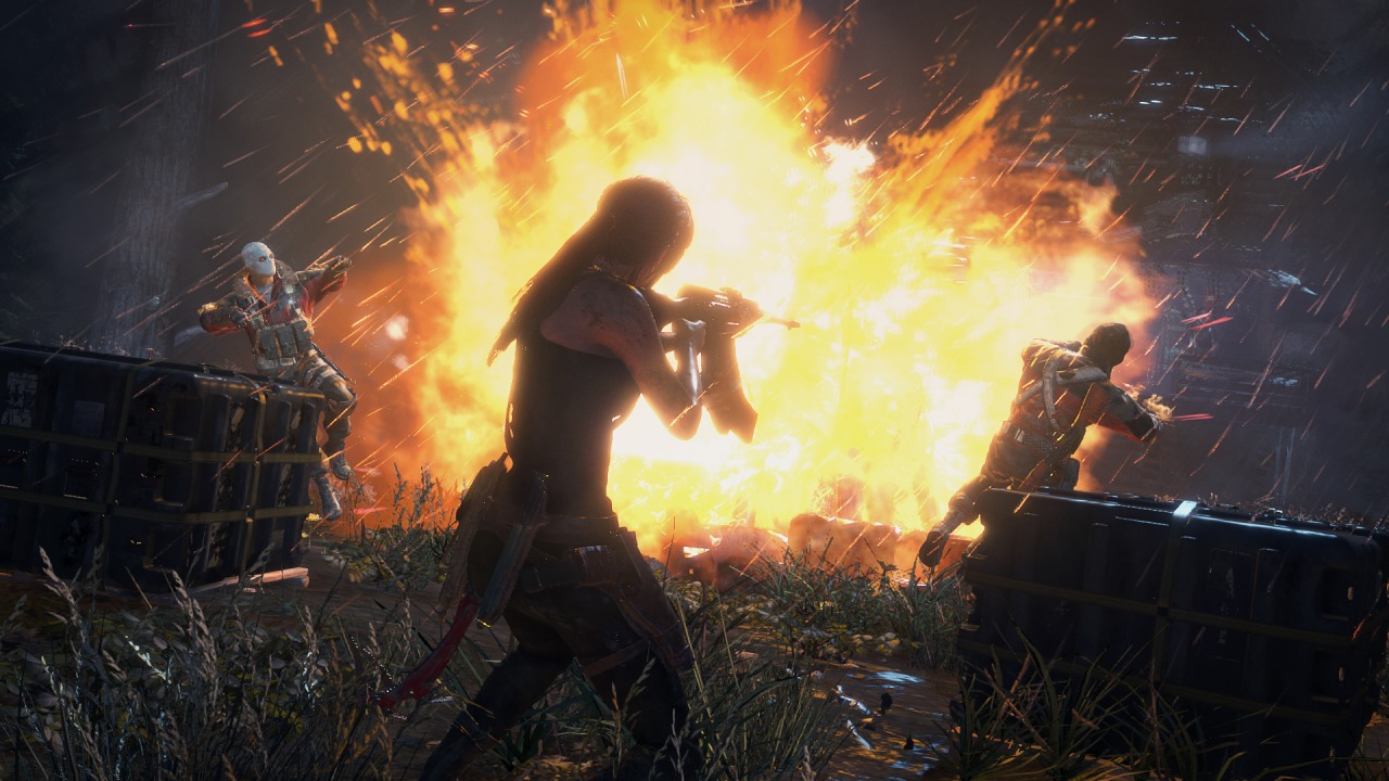 Rise of the Tomb Raider leverer godt med action.