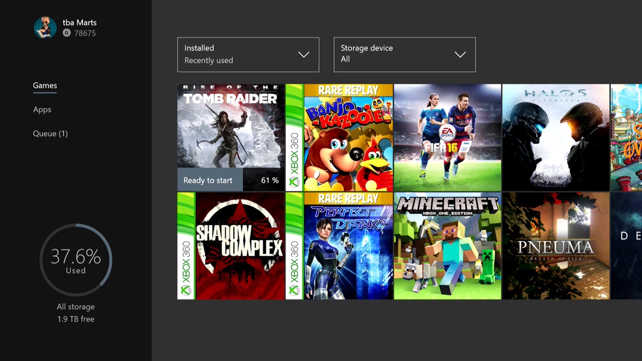 Vi har allerede et lite utvalg Xbox 360-spill.