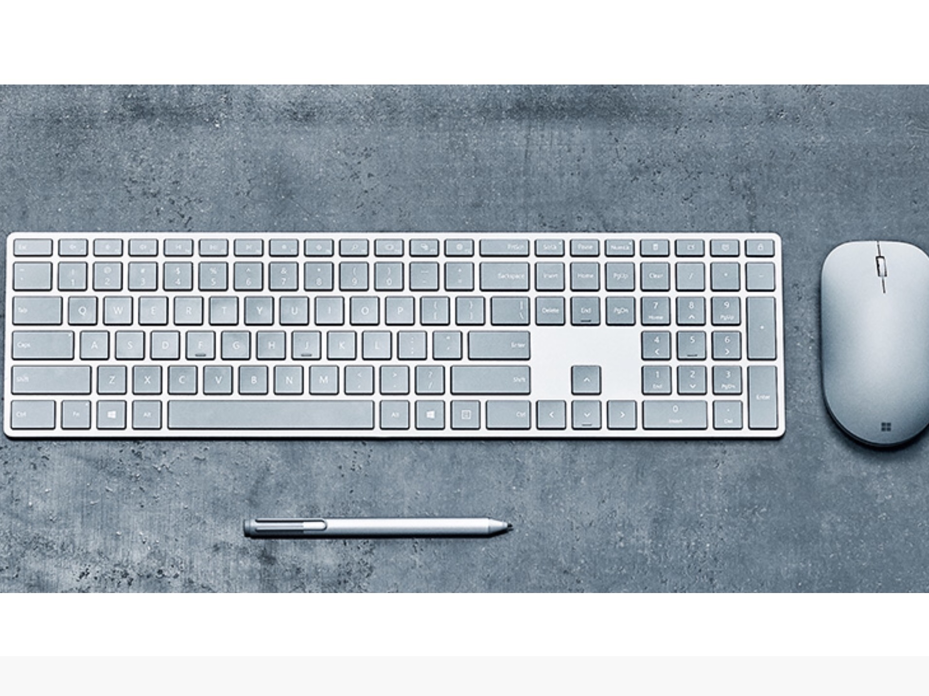 Surface Keyboard og Surface Mouse.