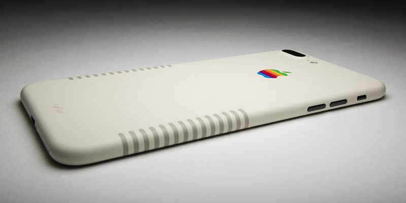 iPhone 7 tar seg godt ut med den fargede Apple-logoen, eller hva?