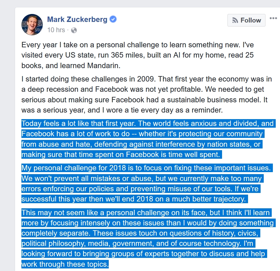 Mark Zuckerberg fremstår som folkevalgt, men du behøver ikke gjøre annet enn å droppe produktet hans, ikke stemme eller overtale andre, for å få tiden din tilbake. Tør du tenke på hvor mange minutter du kaster bort hver dag?