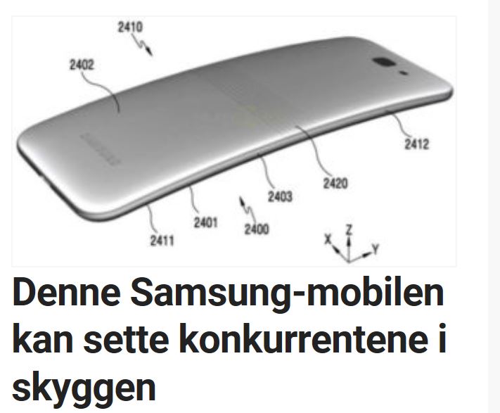 Det er ingen tvil om at Samsung jobber med en spesiell enhet.