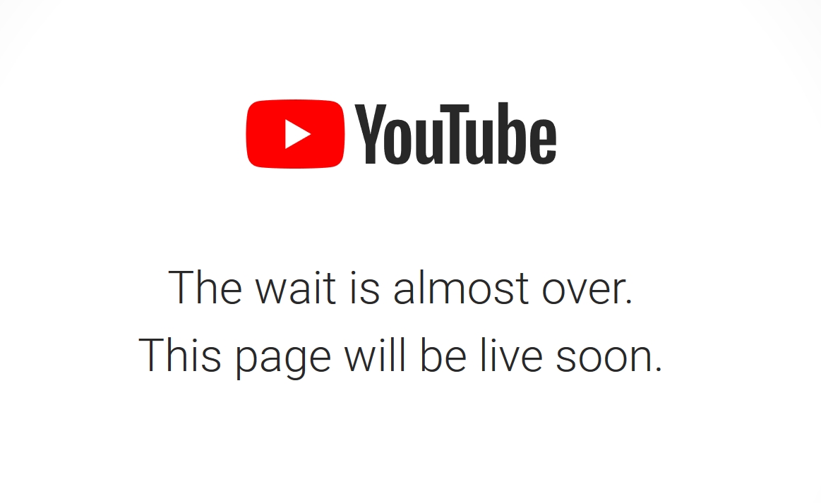 Per 17:30 norsk tid er ikke YouTube Premium klar enda.