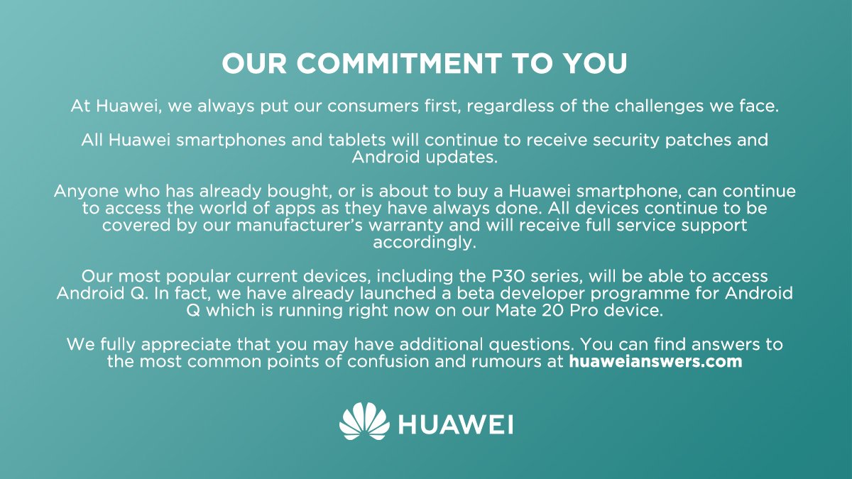 Huawei Android Q 