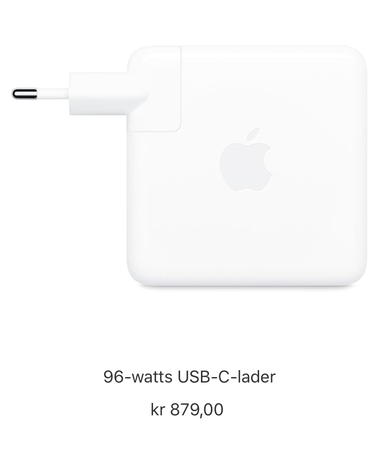 Apples 96 watt lader til nesten 900 kroner kan ikke MagSafe-hurtiglade  iPhone 12 - ITavisen