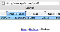 Apple-nettside MacBook