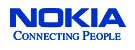 Nokia logo blå