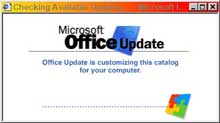 Windows 2000 Office updat