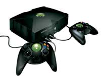 Xbox med kontrollere