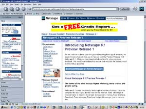Netscape 6.01 beta