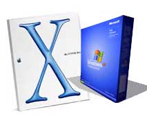 OS X og Windows XP