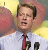 Al Gore apple