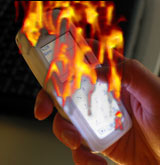 Nokia brenner flammer