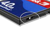 Sandisk 4 GB kombi-CF