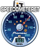 Speedometeret Pion2 lit