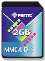 Petec 2 GB MMC 4