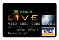 Xbox Visa Card (tysk)