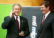 George Bush mobil