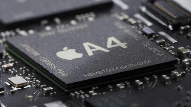 Nå lager ikke Apple bare design og programvare, men også maskinvaren. A4-chippen dukker først opp i selskapets tablet neste måned, men den blir trolig å finne i iPhone 4G som trolig lanseres juni i år.