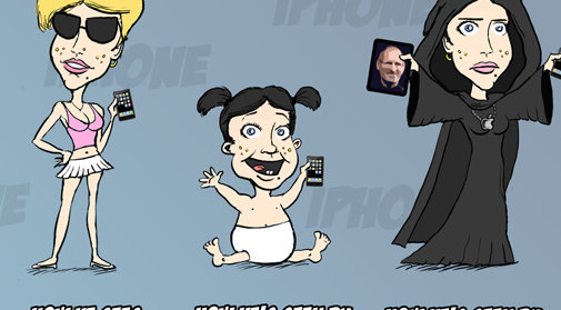 Humor: slik ser Android, iPhone og Blackberry-eiere på hverandre.
