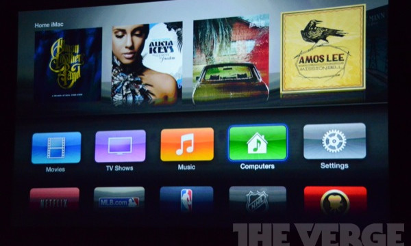 Det nye Apple TV-grensesnittet.