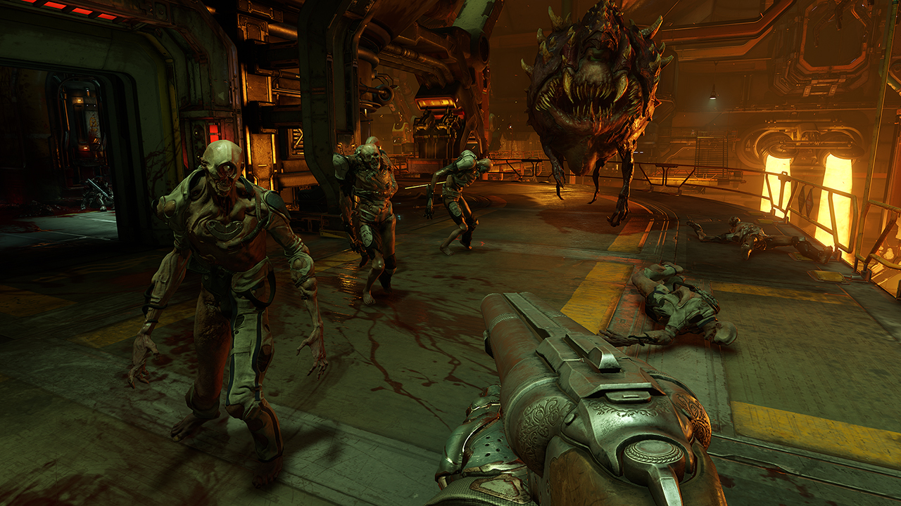 Den første lukkede alpha-testen av Doom, som lanseres våren neste år, pågikk i helgen.