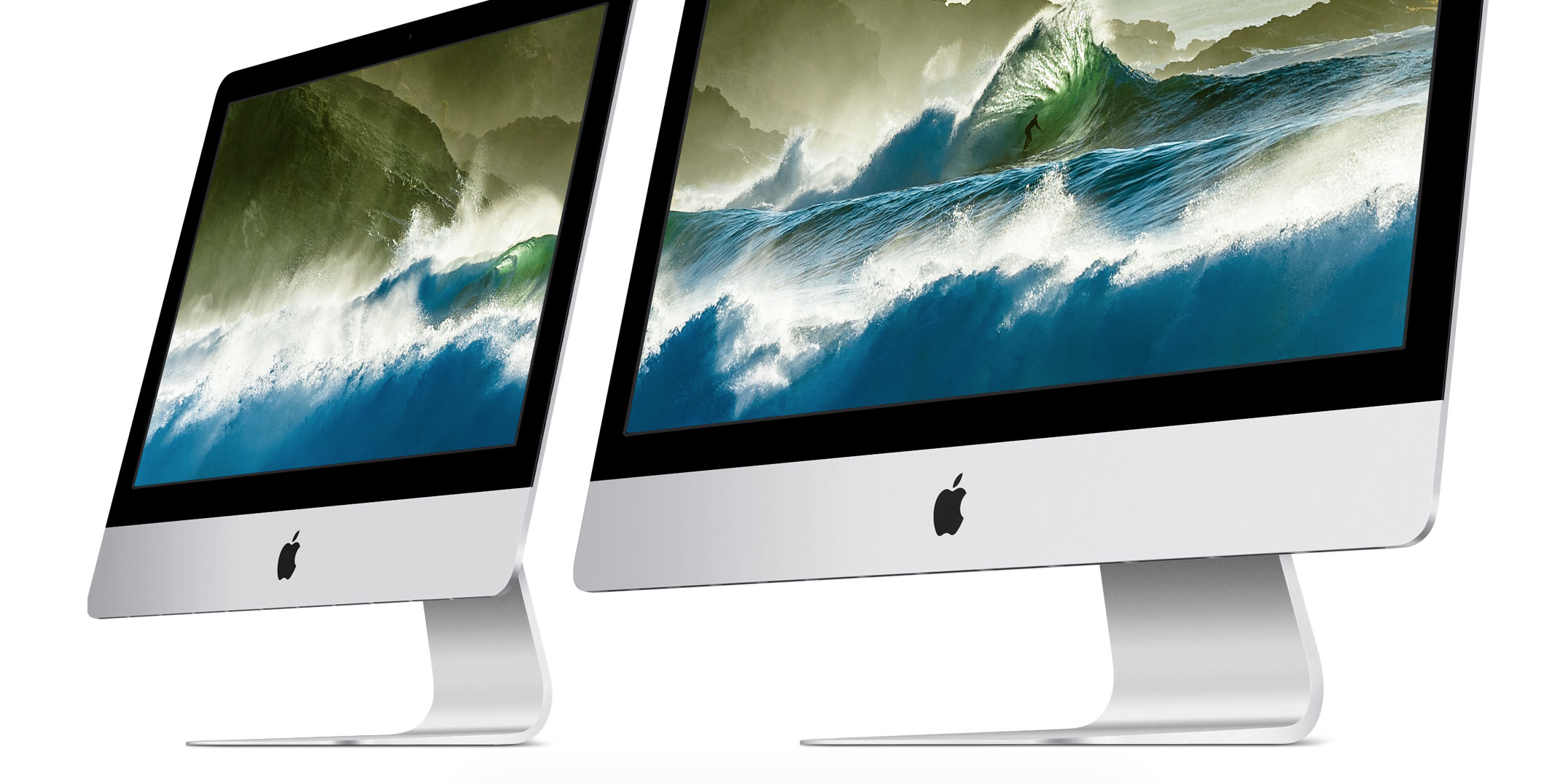 Apple har oppgradert iMac-modellene sine, og lansert en 21,5"-modell med 4K-panel.