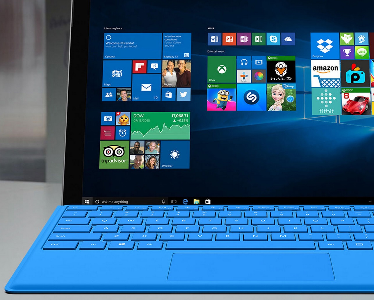 Microsofts nye Surface 4 Pro-hybrid PC.