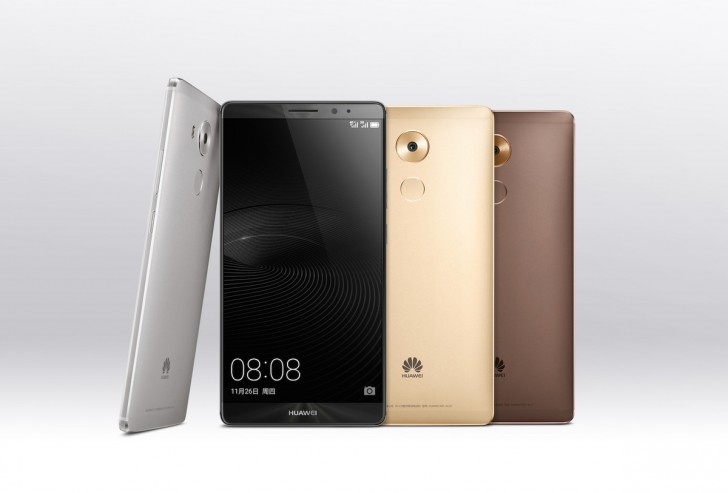 Huawei Mate 8 er selskapets nye toppmodell.