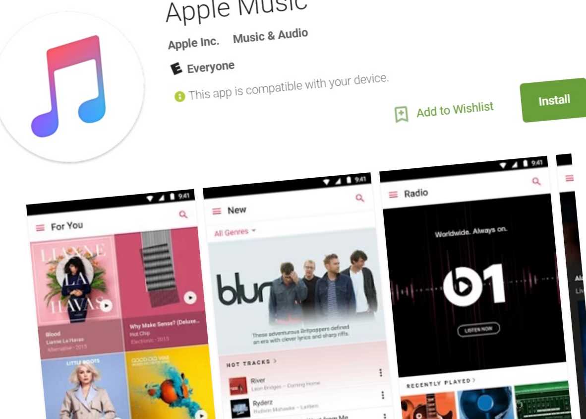 Er du fornøyd med Google Play Music, Spotify eller en annen konkurrent, eller er Apple Music noe for deg med Android-mobil?