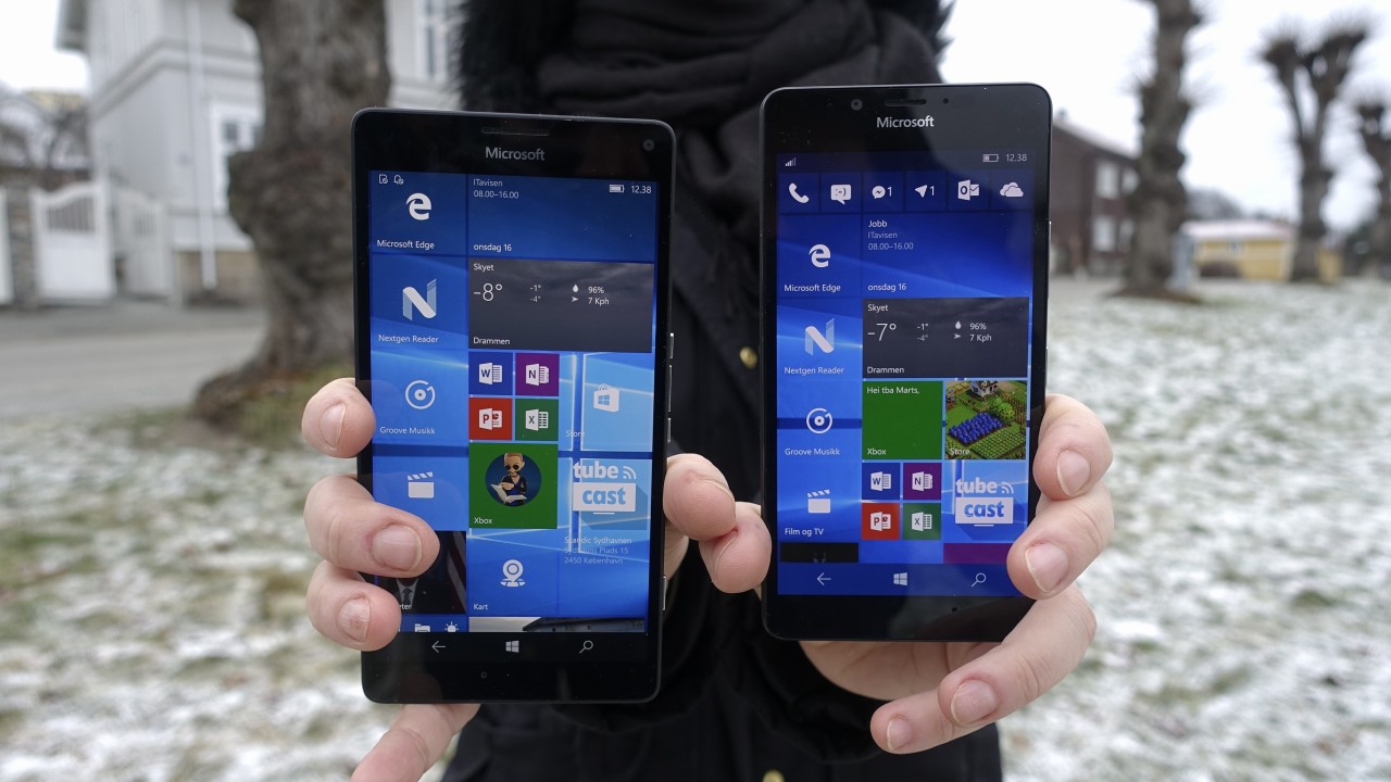 Microsoft har sluppet en fastvareoppdatering til Lumia 950 og 950 XL.