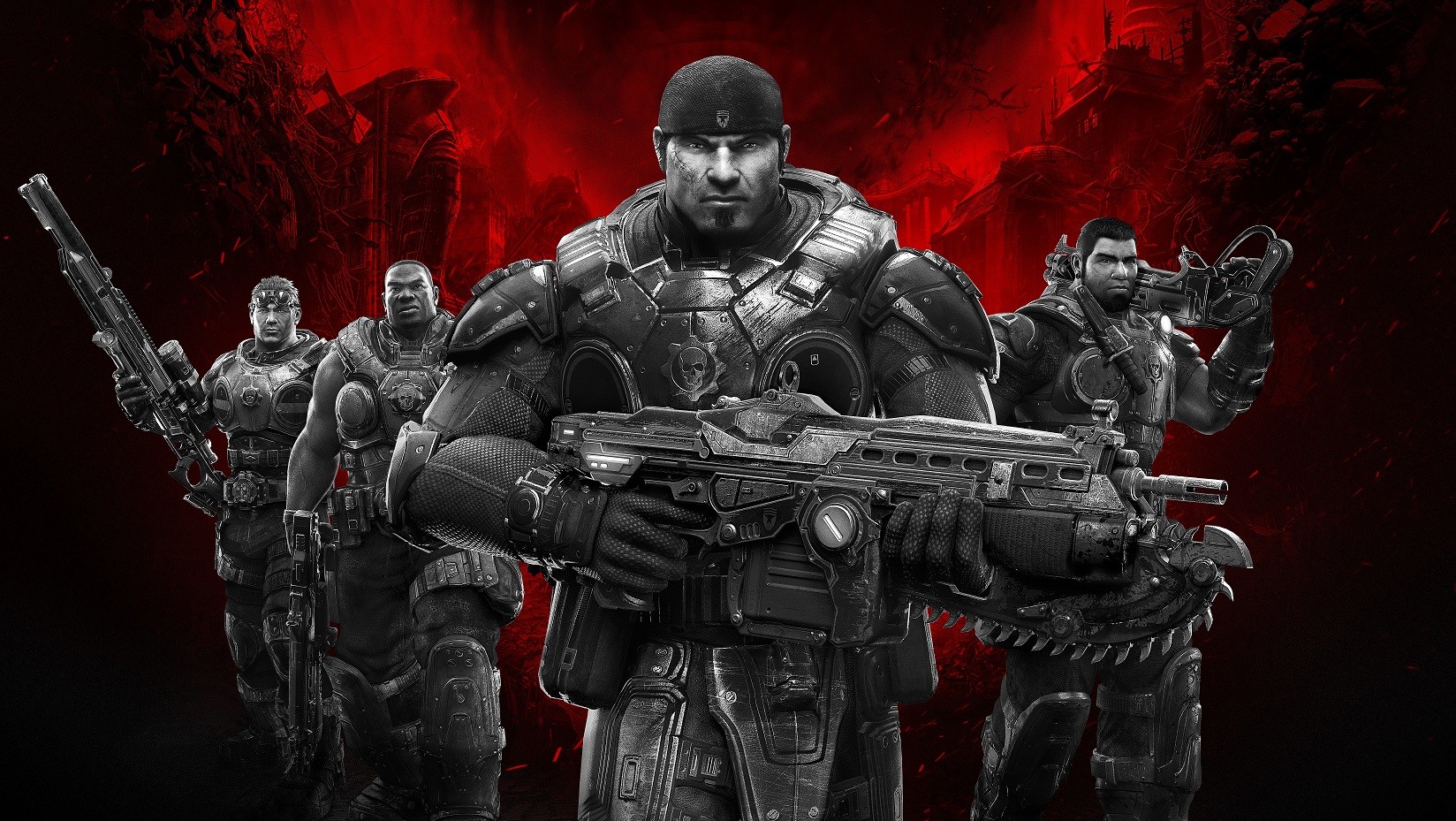 Gears of War Ultimate Edition slippes løs på PC i 2016.