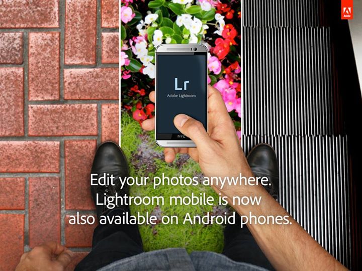 Adobe Lightroom er gratis til både iOS og Android.