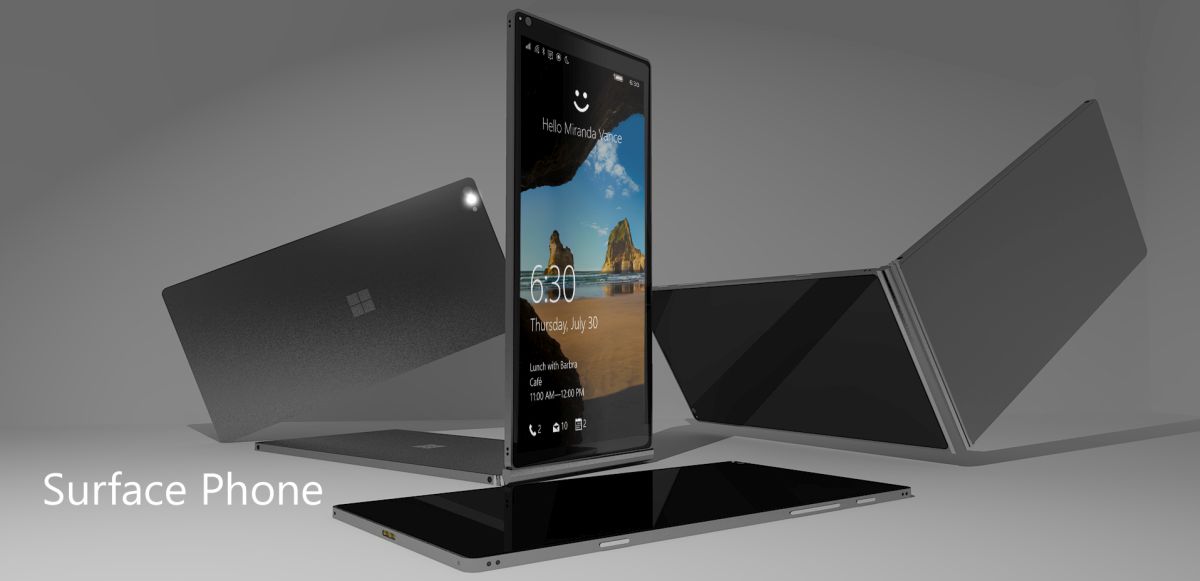 Surface Phone Concept 2016 - Laget av Lucas Silva.