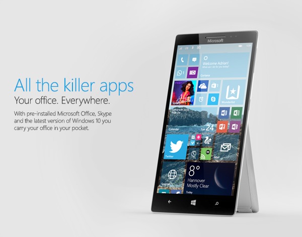 Lekkert Surface Phone-konsept fra Nadir Aslam. Nå blir trolig en slik mobil virkelighet.