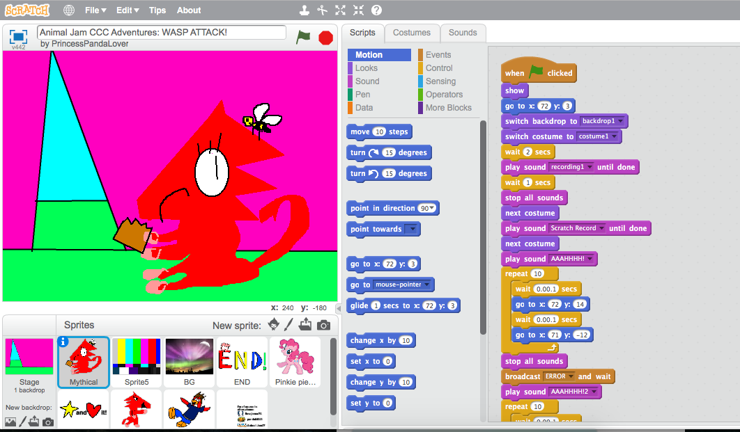 Barn lærer seg programmering ved å bruke Scratch.
