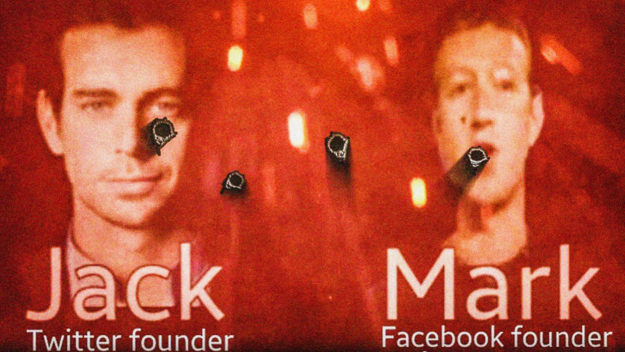 Slik truet IS-støttespillerne Mark Zuckerberg og Jack Dorsey.