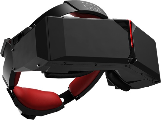 StarVRs røde detaljer viser at de har hentet litt fra Acers Predator-serie.