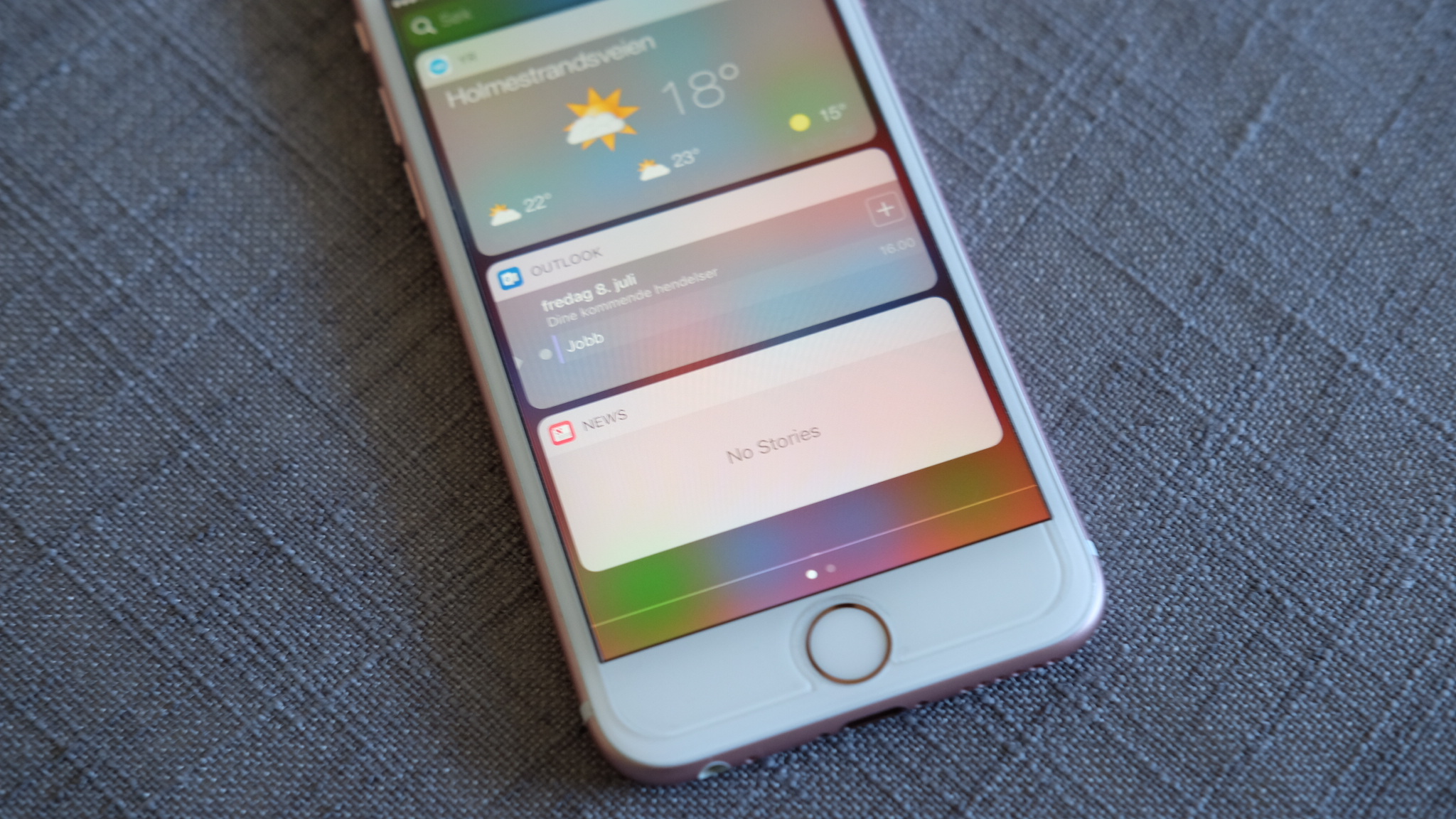 Nyheter-appen viser seg frem i iOS 10-betaen.