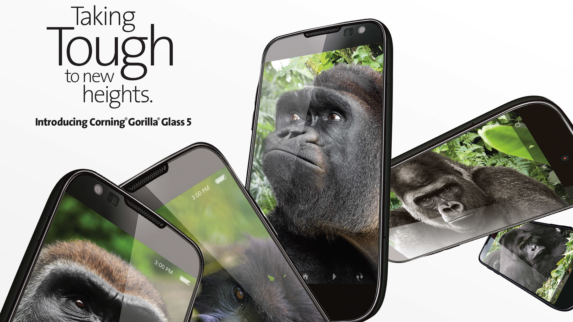I høst kommer Gorilla Glass 5.