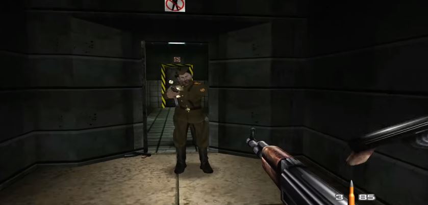 En video fra nyversjonen av GoldenEye 007 til Xbox 360, er publisert på YouTube.