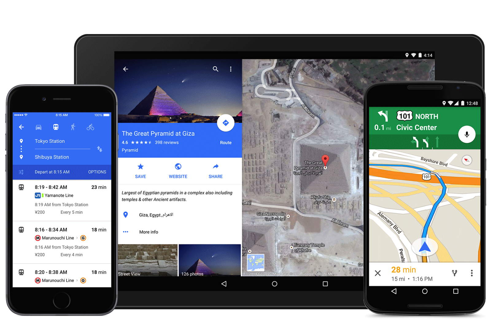 Google Maps oppdateres med to kjekke funksjoner.