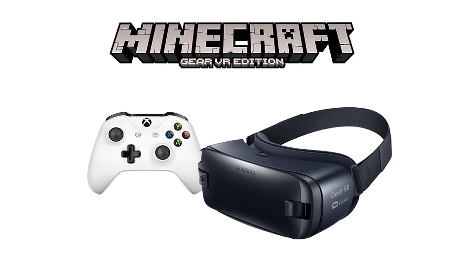 Minecraft blir første spillet for Gear VR som får støtte for den trådløse Xbox-kontrolleren.