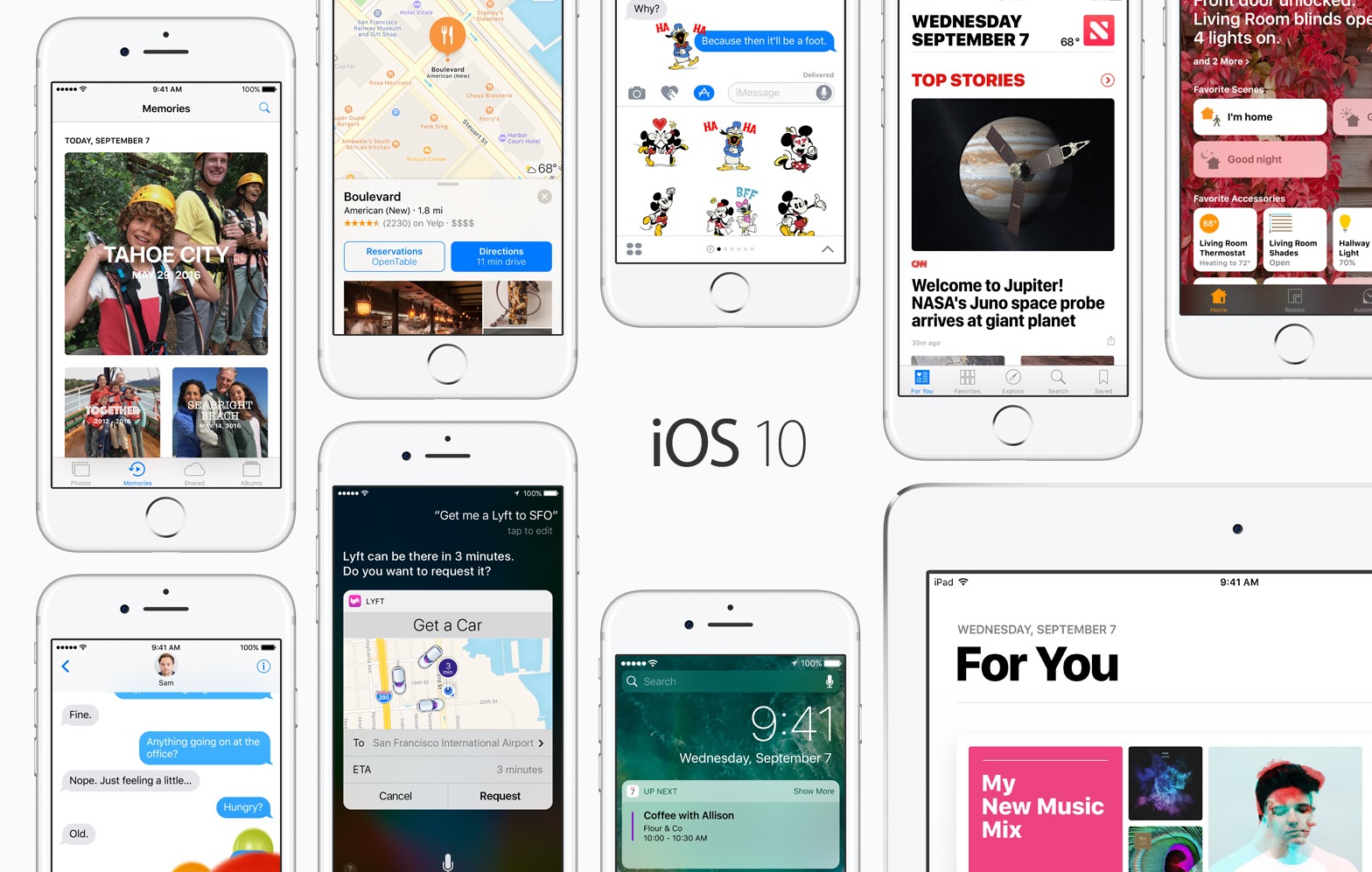 iOS 10 er den beste lanseringen på flere år fordi fokuset er på ytelse og nye funksjoner.