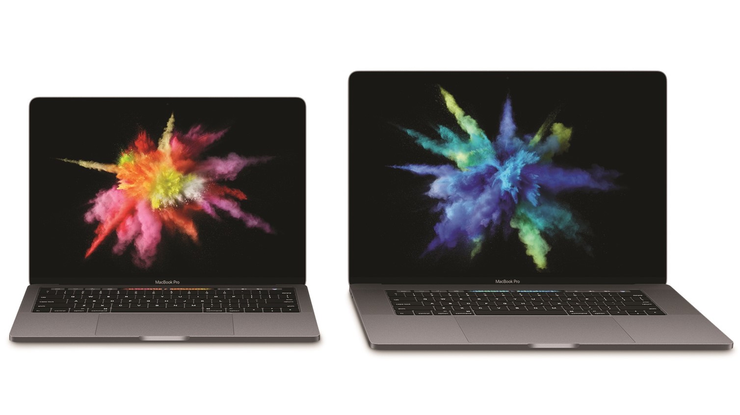 De nye MacBook Pro-modellene har ikke berøringsskjerm.