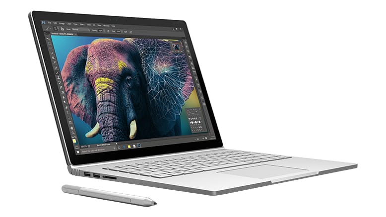 Dette er det nye Surface Book-bildet som har dukket opp i Microsofts nettbutikk.