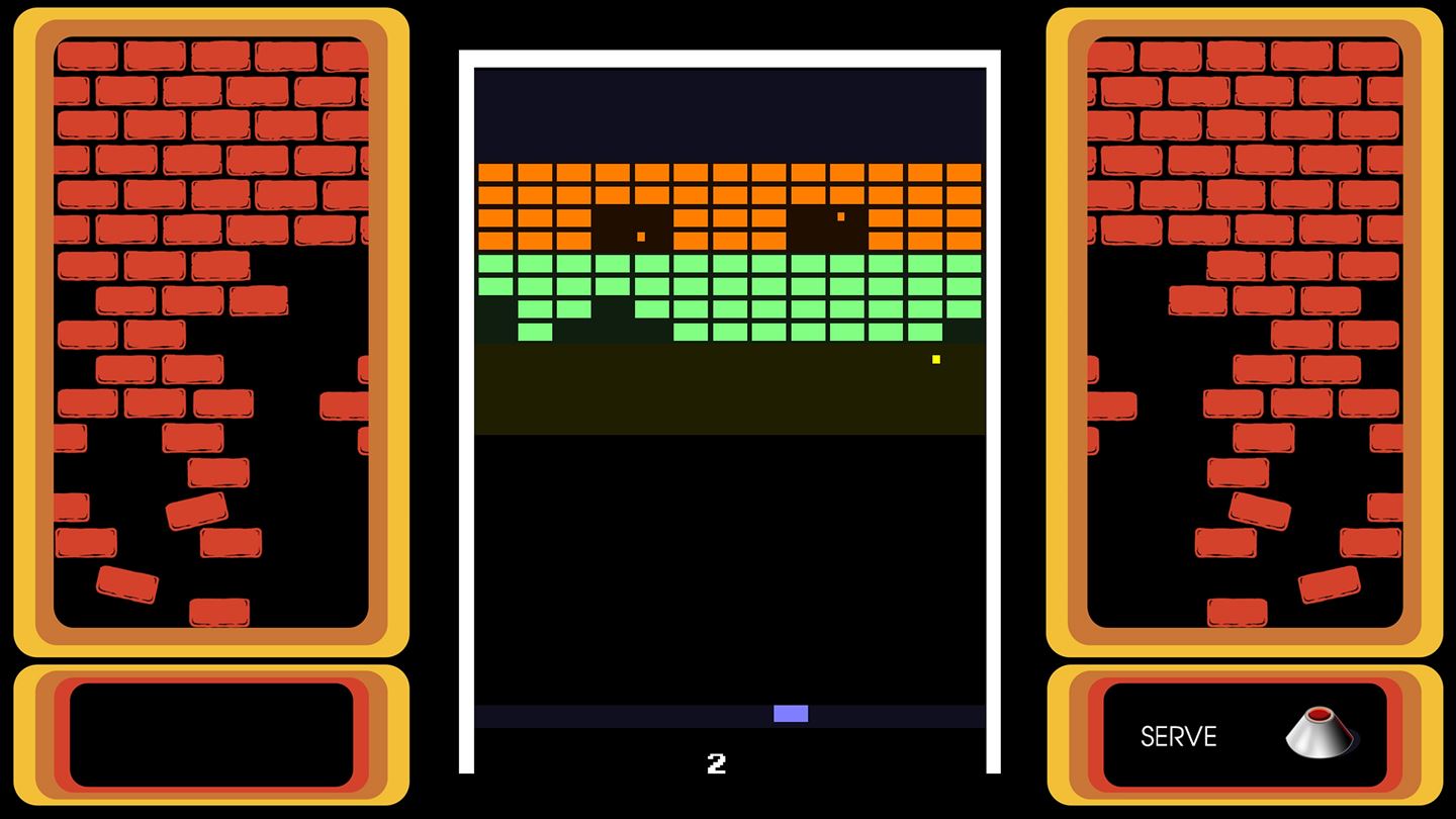 Atari Flashbacks-pakkene inneholder totalt 100 retrospill.