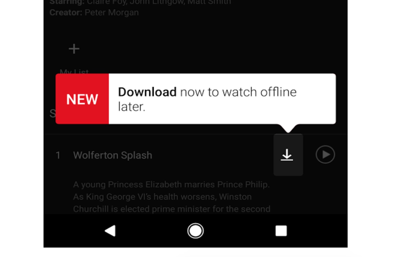Uansett Netflix-abonnement har du nå mulighet til å laste ned utvalgt innhold til din enhet.