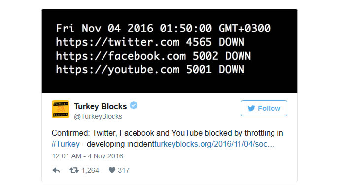 Tyrkia sperrer ofte sosale medier etter større hendelser - nå blokkerer de også VPN-er.