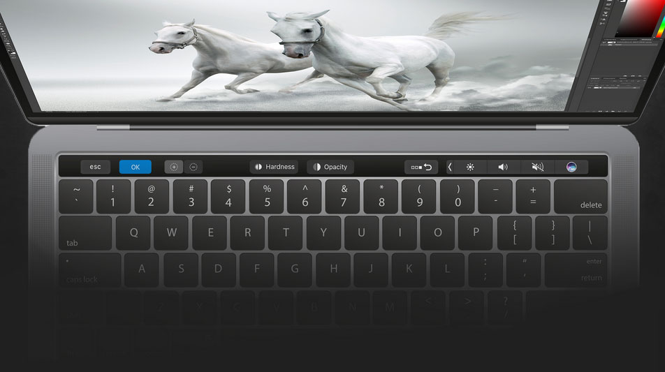 Photoshop er klare med støtte for Touch Bar bare noen knappe uker etter MacBook Pro-lanseringen